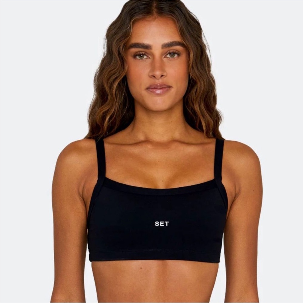 Set Active Sportbody Scoop Bra Black